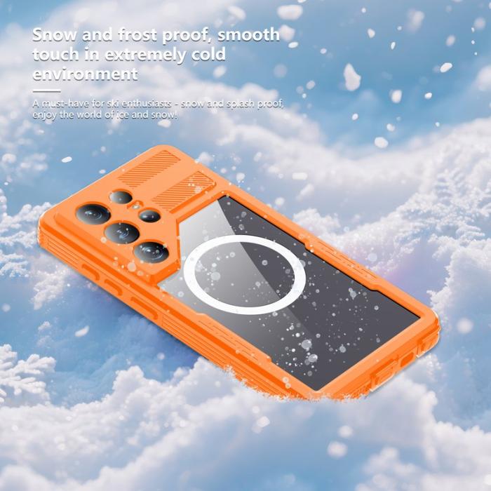 RedPepper - Redpepper Mobilskal för Samsung Galaxy S26 Ultra Vattentålig Magnetisk - Orange