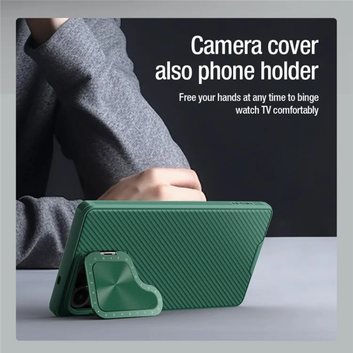 Nillkin - Nillkin Galaxy S25 Ultra Mobilskal Camshield Prop - Blå