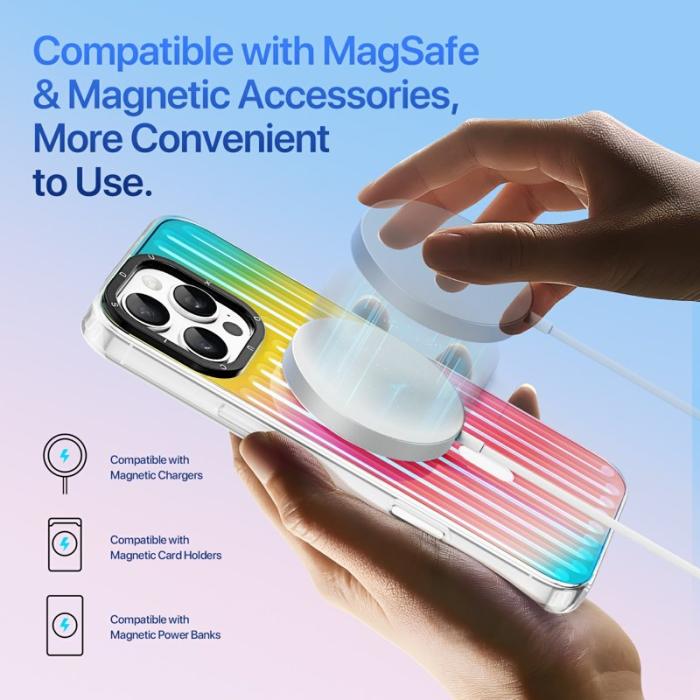 Dux Ducis - DUX DUCIS Zest Series iPhone 16 Pro Fodral - Gradient TPU - Färgglad