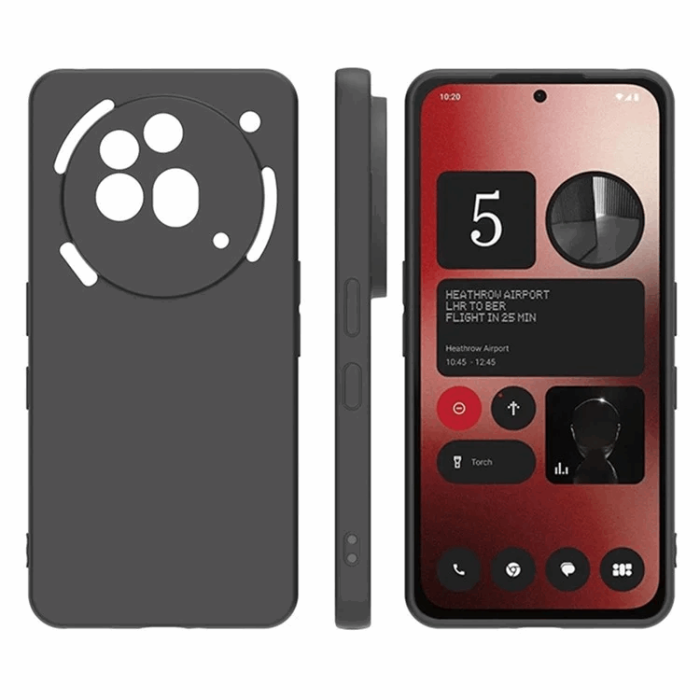 A-One Brand - Nothing Phone (3a) Pro Mobilskal Slim TPU - Svart