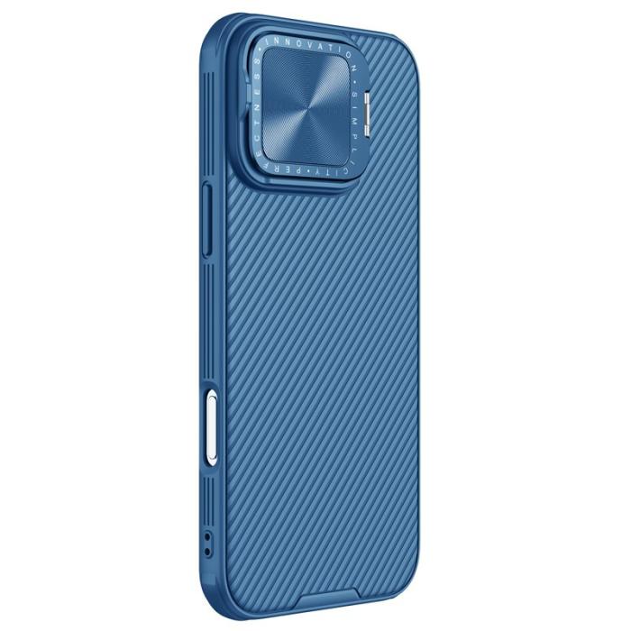 Nillkin - NILLKIN Camshield Prop Magnetic Mobilskal till iPhone 16 Pro Max Svart