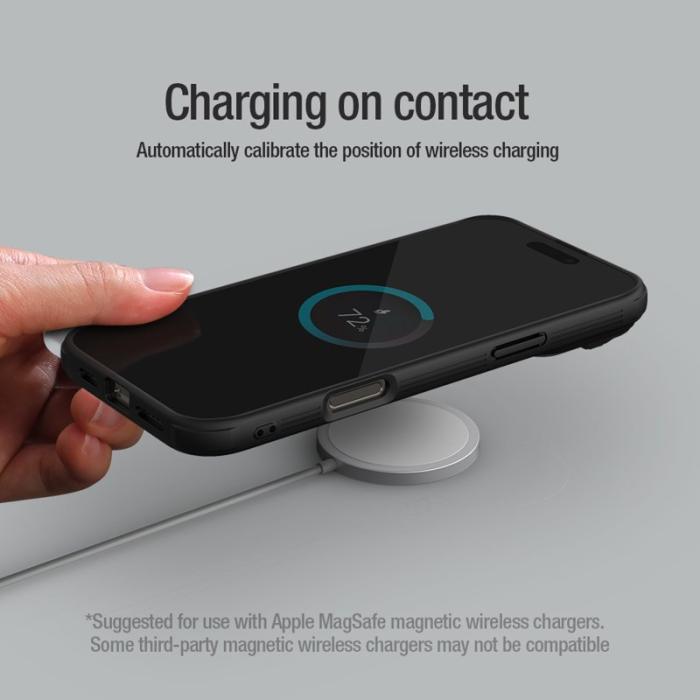 Nillkin - NILLKIN Camshield Prop Magnetic Mobilskal till iPhone 16 Pro Max Svart
