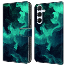 A-One Brand - Galaxy A17 5G Plånboksfodral Pattern Printing - Smoke