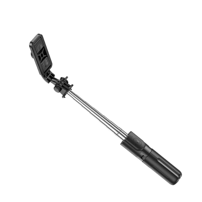 Hoco - HOCO selfie stick with bluetooth remote control tripod K17 black