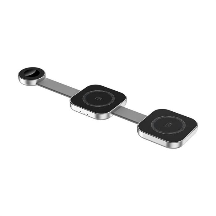 WIWU - WIWU 3-in-1 Trådlös Laddare 15W Wi-W031