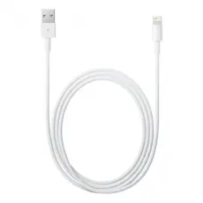 Apple - Apple USB-A till Lightning kabel 1m - Vit