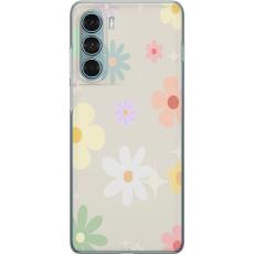 iSecrets - Mobilskal till Motorola Moto G200 5G med fejdande blommor