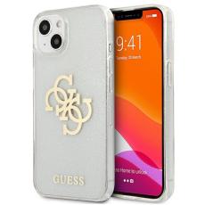 Guess - Guess Glitter Big Logo Skal iPhone 13 Mini - Transparent