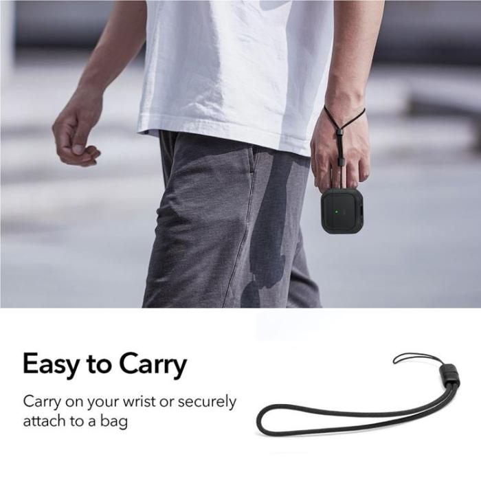 ESR - ESR Airpods 4 Skal Magsafe Orbit Halolock - Svart
