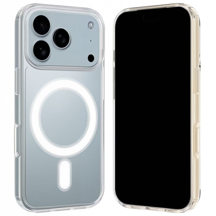 WANLONFENG - WANLONFENG iPhone 17 Pro Max Mobilskal MagSafe LM2 - Clear