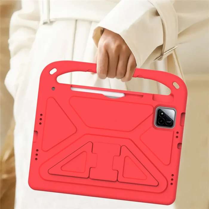 A-One Brand - Xiaomi Pad 7 Pro/Pad 7 Skal EVA Handgrepp Kickstand - Röd