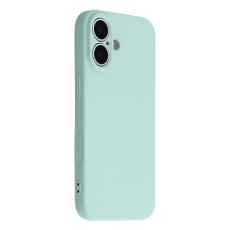 Amorus - AMORUS iPhone 17 Mobilskal Precise Cutouts TPU Fiber - Babyblå