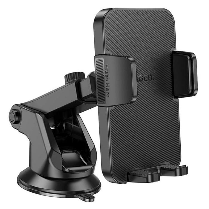 Hoco - Hoco Bilhållare för Vindruta/Mittkonsol H37 - Svart