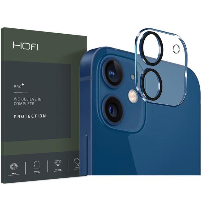 Hofi - Hofi iPhone 12 Kameralinsskydd i Härdat Glas Cam Pro+ - Clear