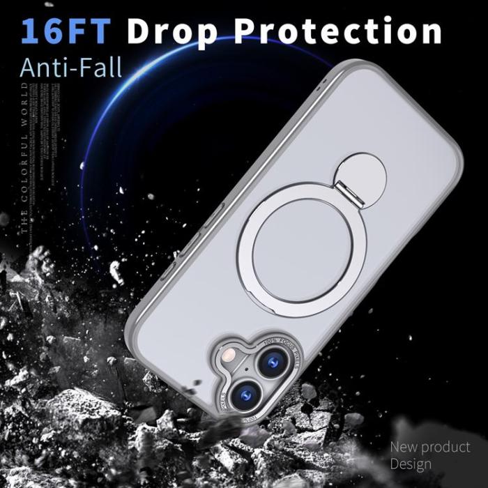 A-One Brand - iPhone 17 Mobilskal MagSafe Rotating Kickstand