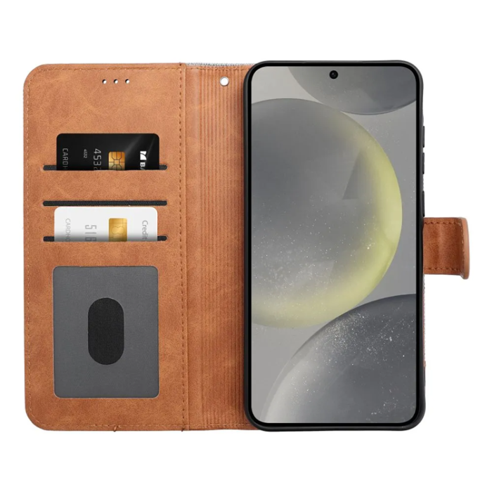OEM - Xiaomi Redmi 14C Plånboksfodral Jeans - Grå