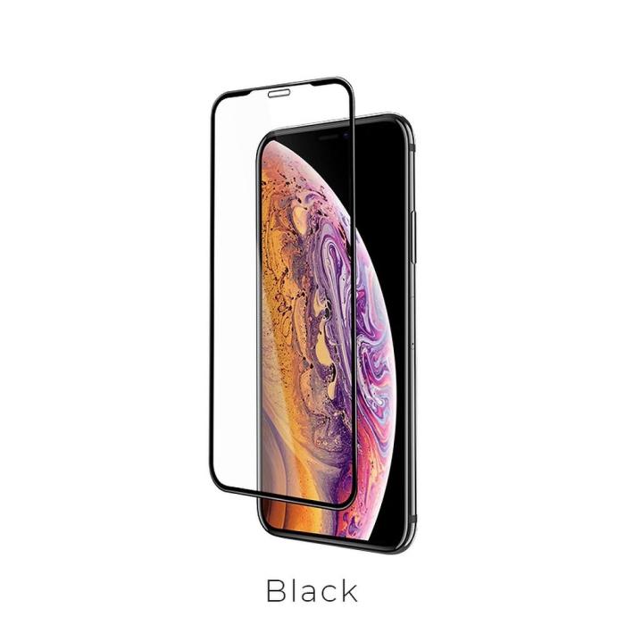 Hoco - Hoco iPhone XS Max Härdat Glas Skärmskydd