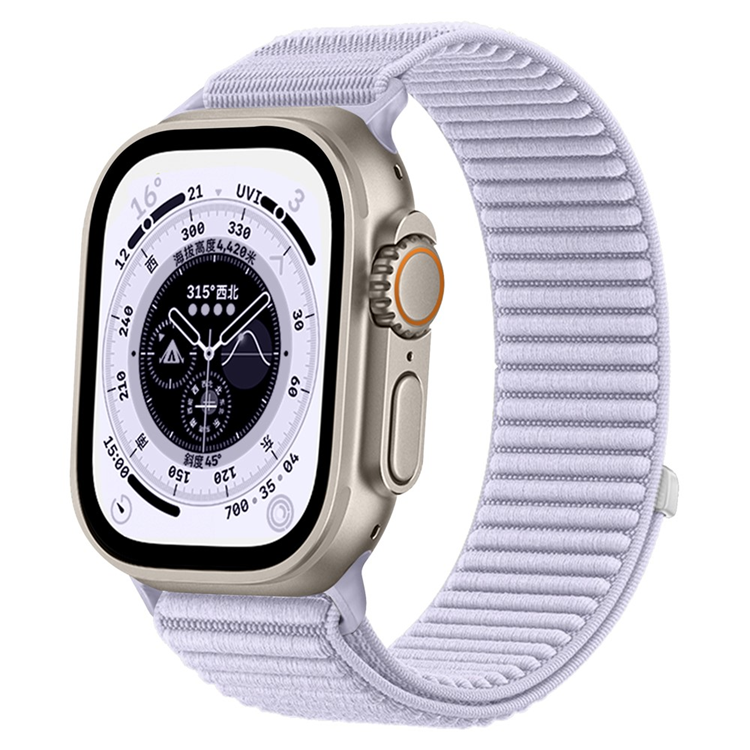 Apple Watch 4/5/6/7/8/9/10/SE (38/40/41/42mm) Armband Nylon | 5123 | AlltMobil