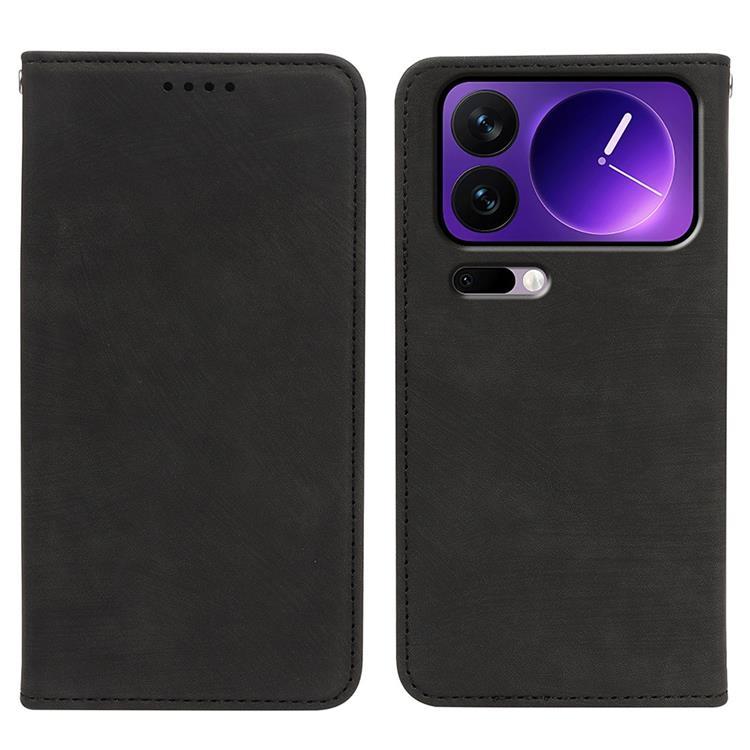 Xiaomi 17 Pro Max Plånboksfodral Striped Texture - Svart | 2353 | AlltMobil