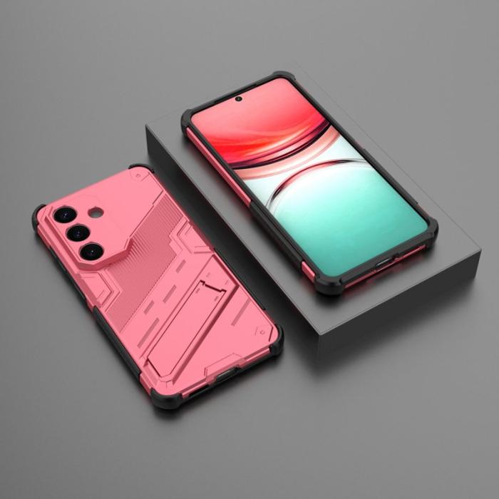 OEM - Mobilskal till Samsung Galaxy S26/S26 Pro PC + TPU Stöttåligt - Rosa