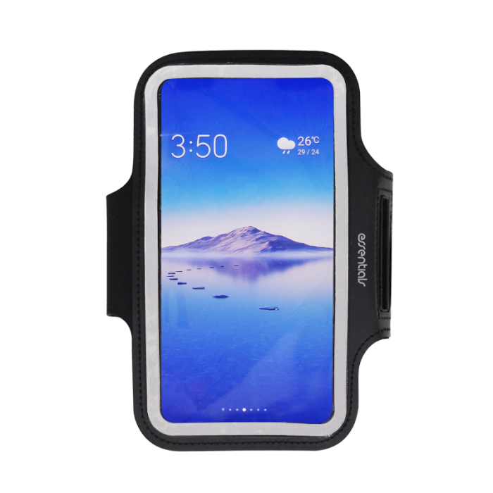 UTGATT1 - Essentials Universal Sport Mobiltelefoner Armband - Svart