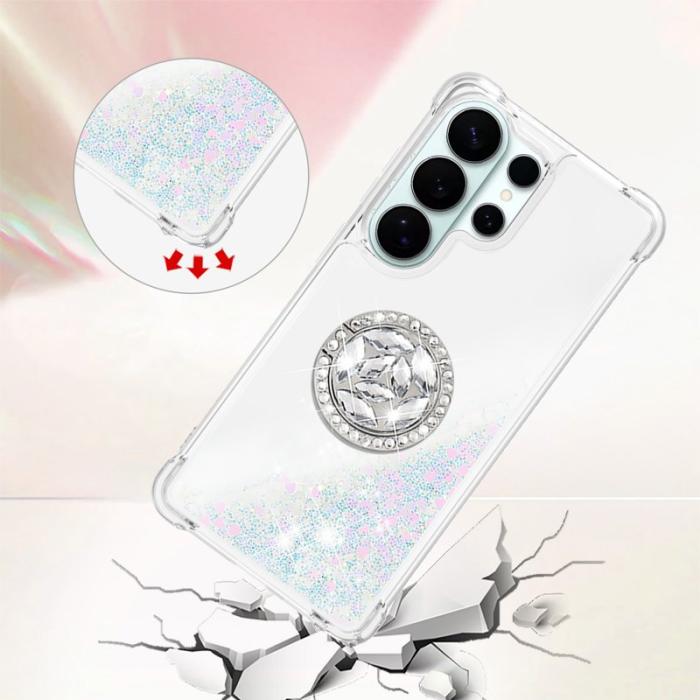 OEM - Mobilskal till Samsung Galaxy S26 Ultra TPU Stöd Skydd - Laser / Hjärtan