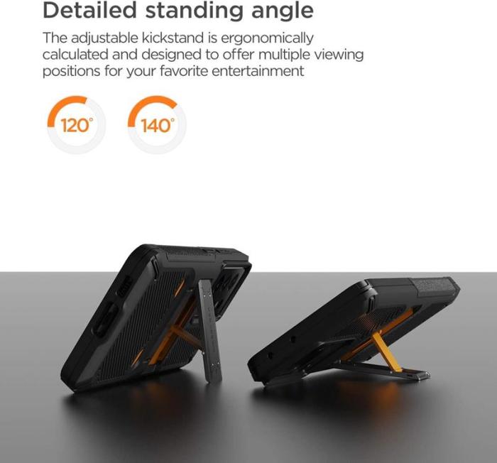 VERUS - VRS DESIGN - Damda QuickStand Skal Samsung Galaxy S21 Plus- Svart