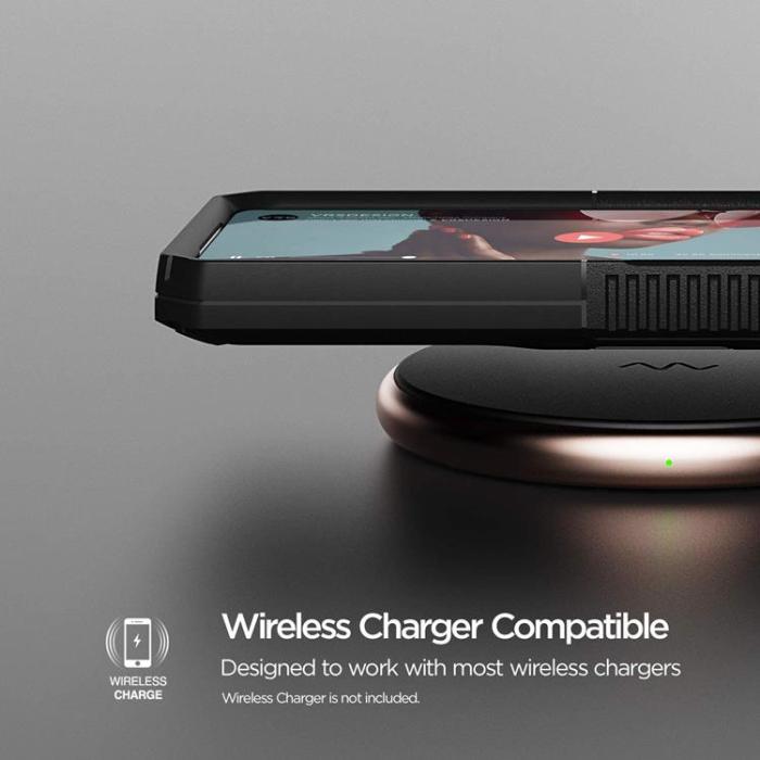 VERUS - VRS DESIGN - Damda QuickStand Skal Samsung Galaxy S21 Plus- Svart