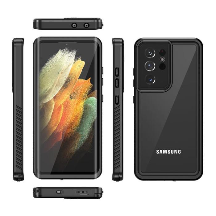 RedPepper - Redpepper Vattentätt Skal till Samsung Galaxy S21 Ultra - Svart