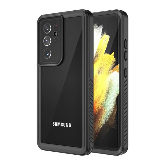 RedPepper - Redpepper Vattentätt Skal till Samsung Galaxy S21 Ultra - Svart