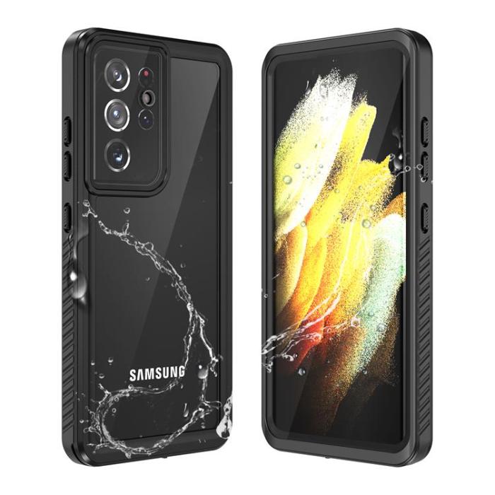RedPepper - Redpepper Vattentätt Skal till Samsung Galaxy S21 Ultra - Svart
