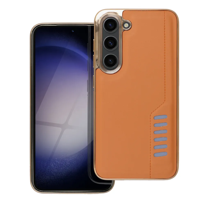 OEM - Galaxy S21 Mobilskal Milano - Brun
