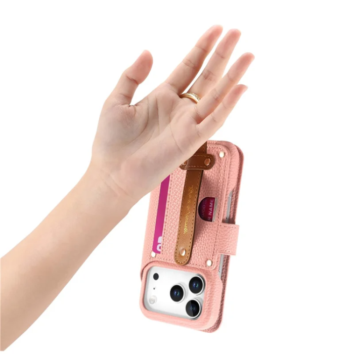 A-One Brand - iPhone 17 Pro Max Plånboksfodral RFID Zipper