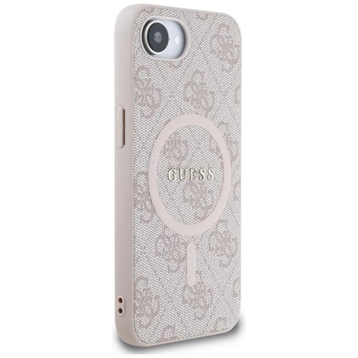 Guess - Guess iPhone 16e Mobilskal MagSafe 4G Ring Classic Logo