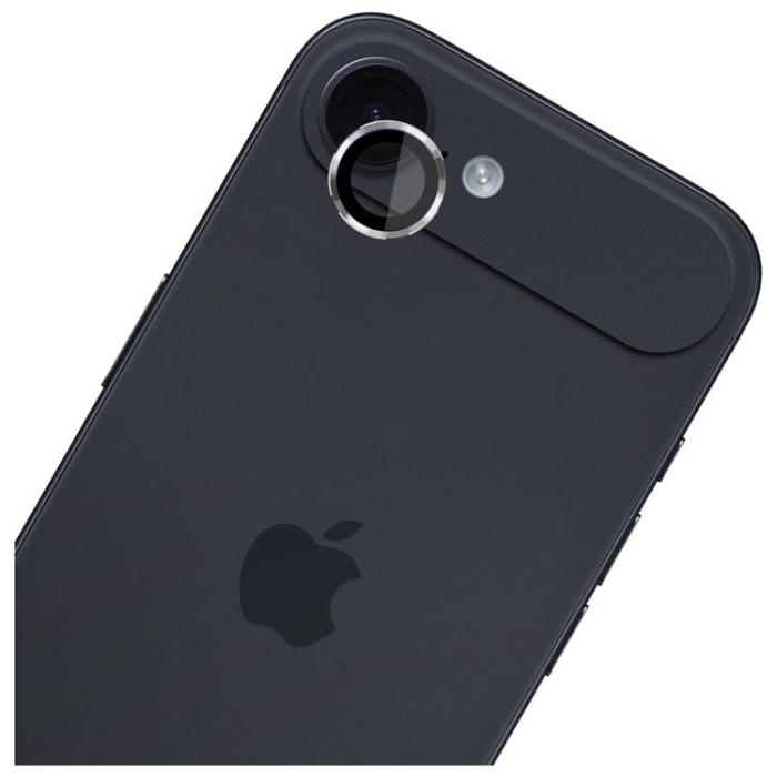 3MK - 3MK iPhone 17 Air Kameralinsskydd Härdat Glas Lens Pro - Silver