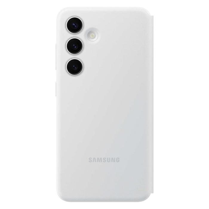 Samsung - Samsung Galaxy S24 Plus Plånboksfodral Smart View - Vit