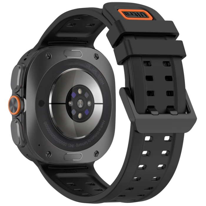 Tech-Protect - Tech-Protect Galaxy Watch Ultra 1/2 (47mm) Armband Silikon Air - Svart