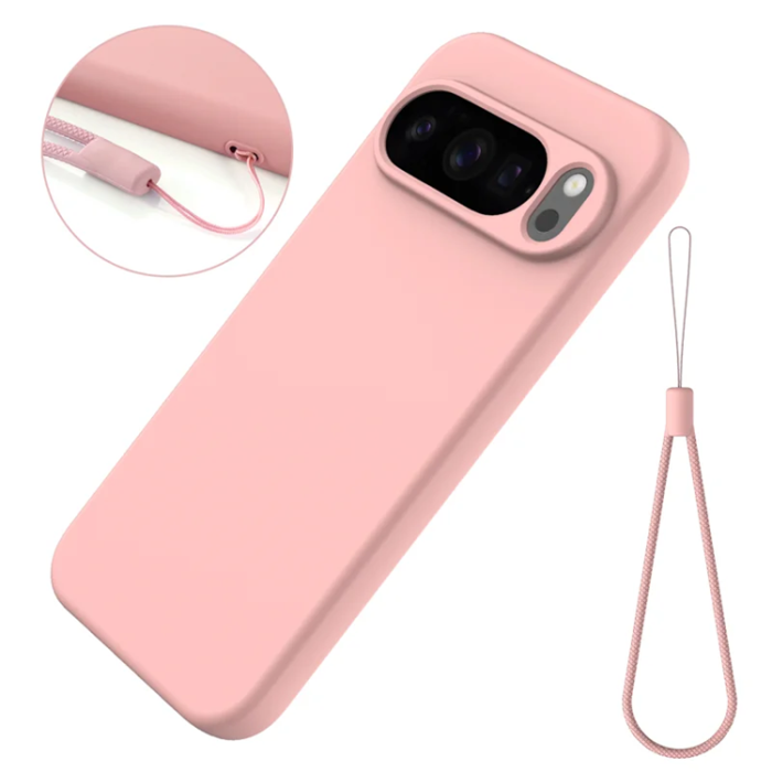 A-One Brand - Google Pixel 10 Pro Mobilskal Liquid Silikon - Rosa