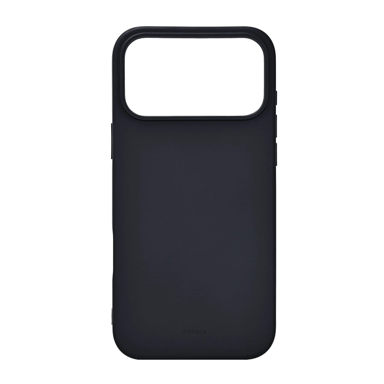 ONSALA iPhone 17 Pro Max Mobilskal med Silikonkänsla - Svart | 2353 | AlltMobil