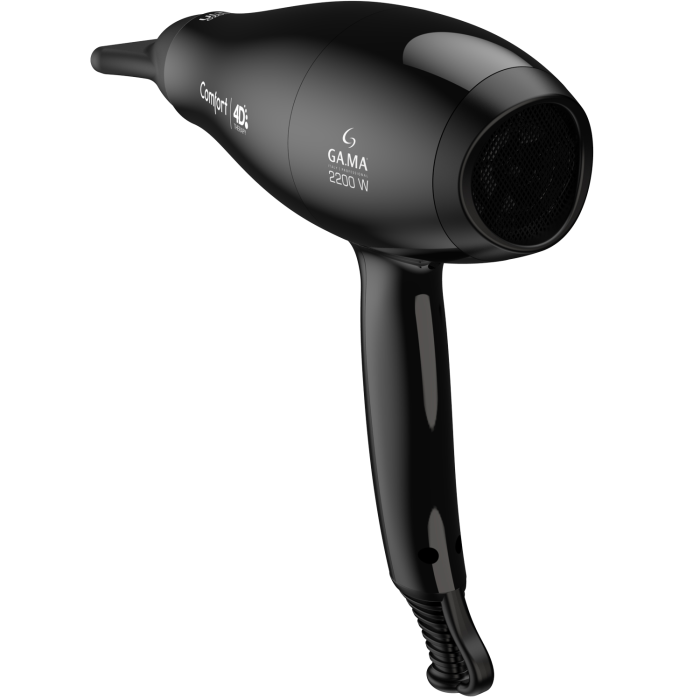 Ga.Ma - GA.MA Hårfön Comfort 4D Therapy 2200W - Svart