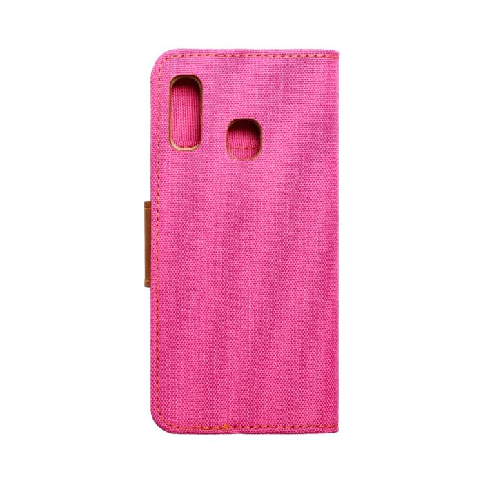 UTGATT1 - CANVAS fodral till Samsung A20e Rosa
