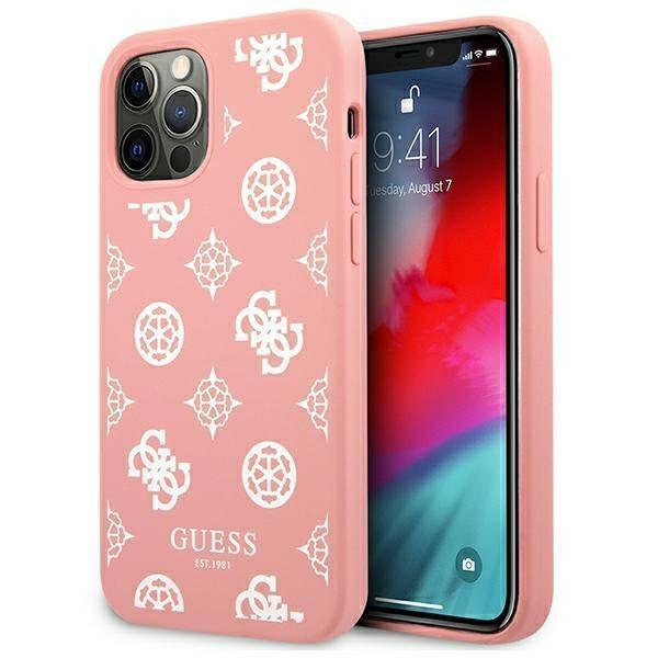 Guess Peony Collection Skal iPhone 12 Pro Max - Rosa | 2353 | AlltMobil