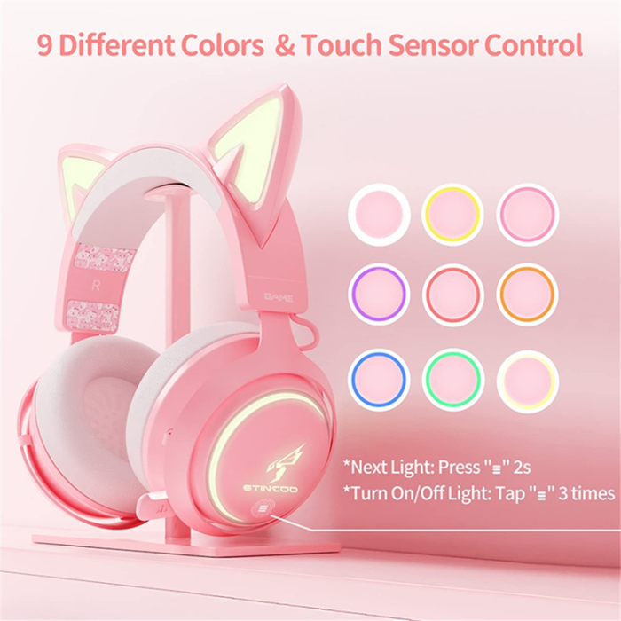 SOMIC - SOMIC Over-Ear Trådlösa Hörlurar Bluetooth Cat Ear GS510