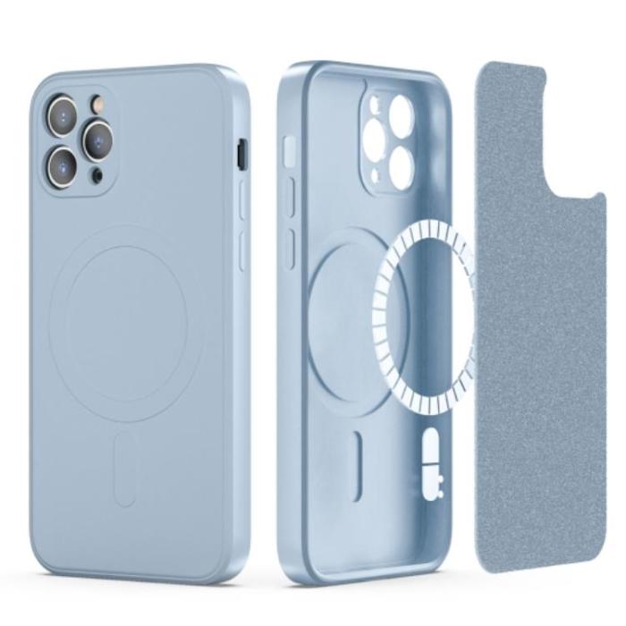 UTGATT1 - Tech-Protect Magsafe iPhone 11 Pro Skal - Sky Blå