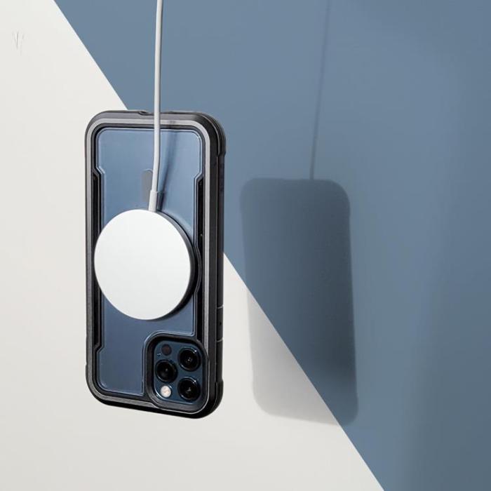 Raptic - Raptic iPhone 14 Plus Skal Magsafe Secure Armored - Grön