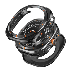 A-One Brand - Galaxy Watch Ultra (47mm) Skal Aluminum - Svart/Orange