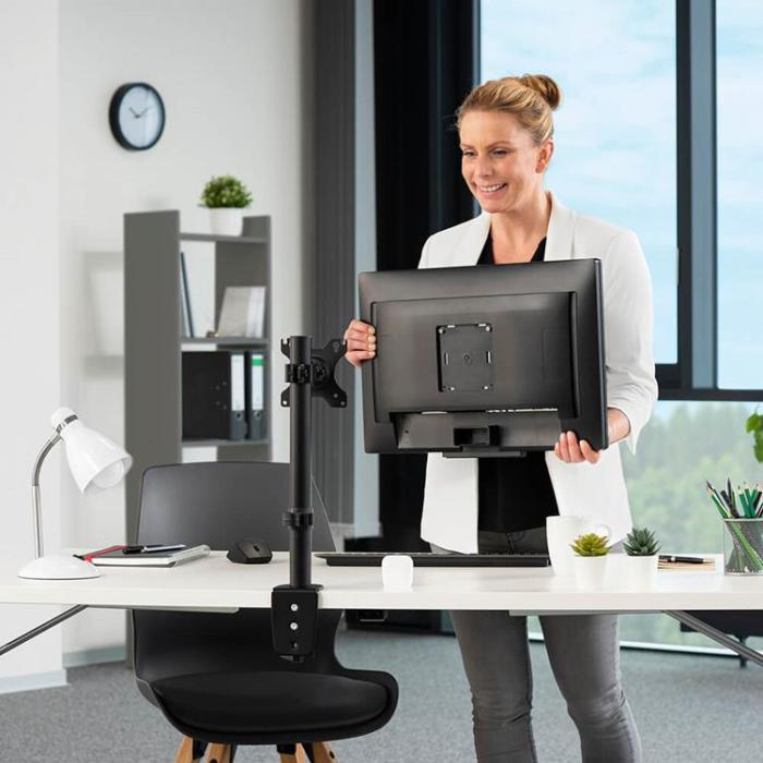 Hama - Hama Monitorfäste För En Monitor - Svart