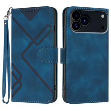 A-One Brand - iPhone 17 Pro Max Plånboksfodral Line - Blå