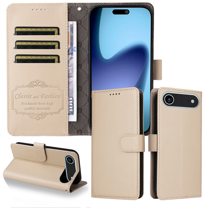 A-One Brand - iPhone Air Plånboksfodral RFID Blocking med Handledsrem
