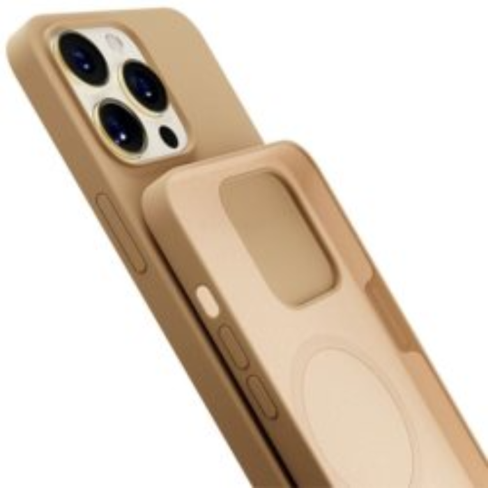 3MK - 3mk iPhone 13 Pro Max Mobilskal Magsafe Hardy - Guld